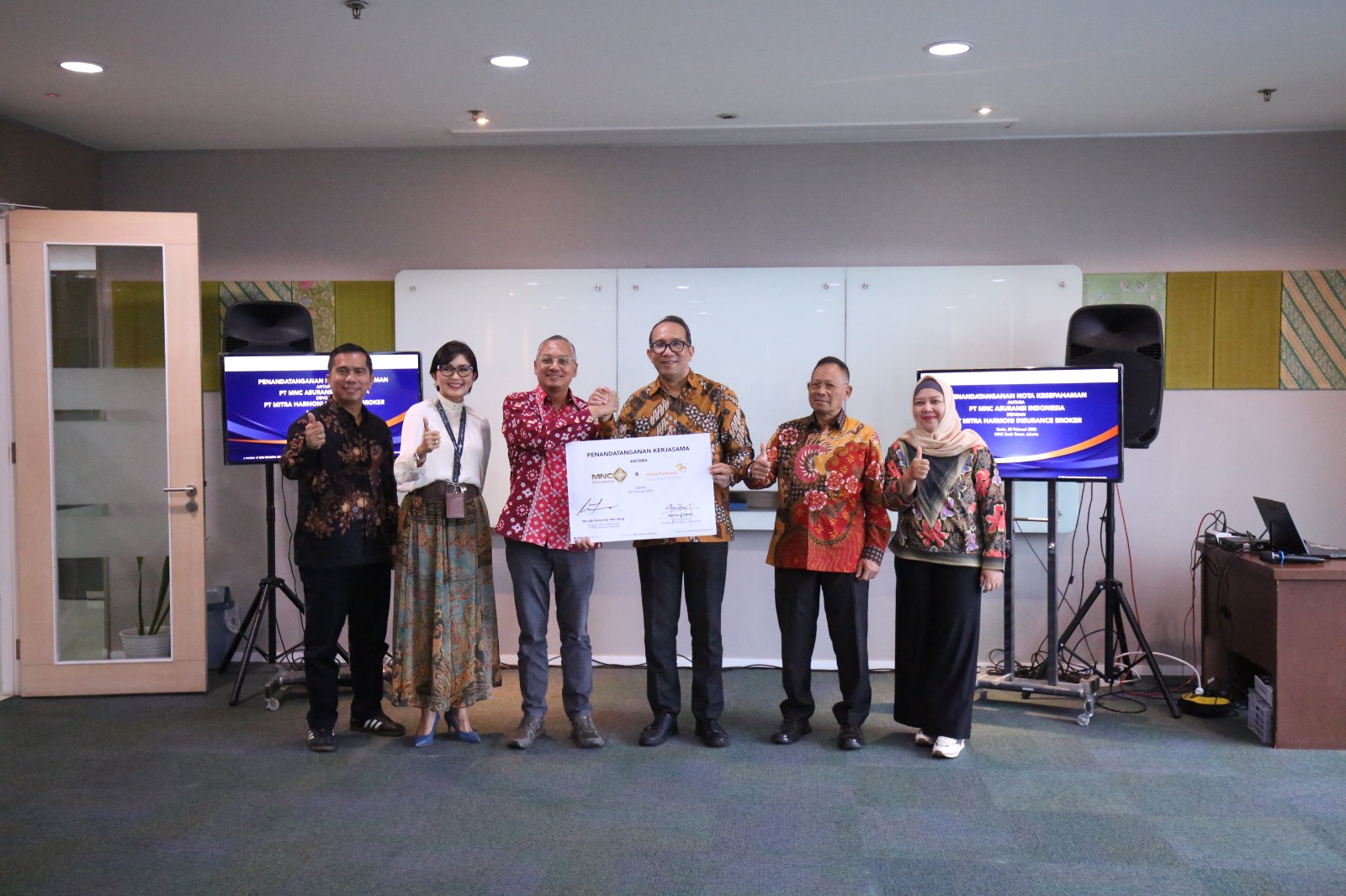 MNC Insurance Perkuat Ekosistem Asuransi Umum Lewat Kolaborasi Strategis dengan Mitra Harmoni Insurance Broker