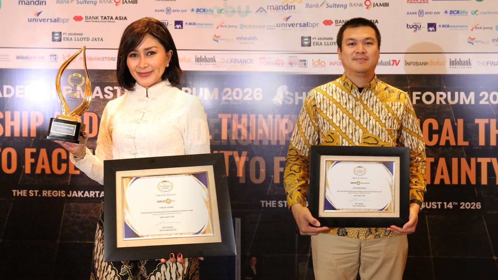 MNC Insurance Business Group Raih Penghargaan di 27th Infobank Insurance Award 2026
