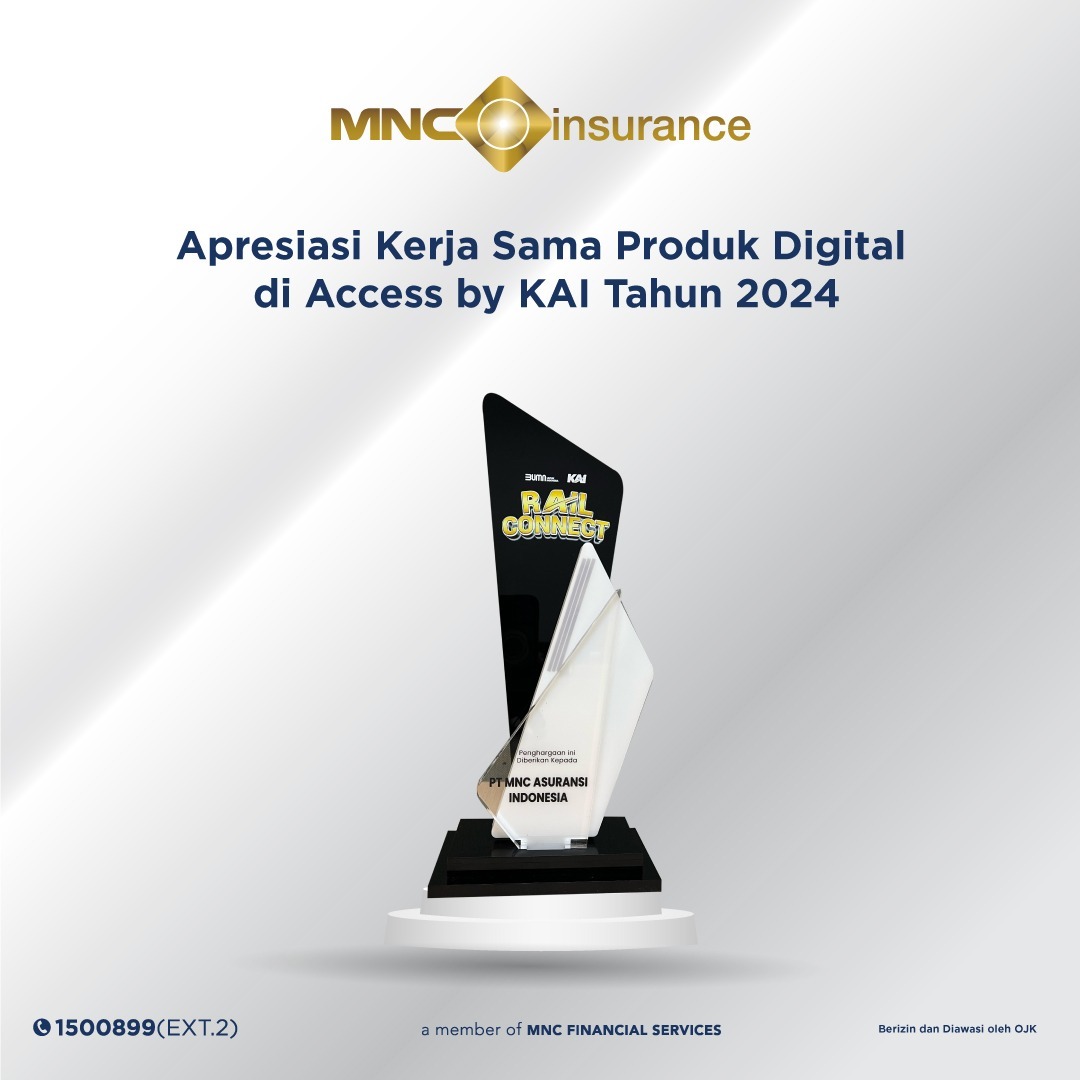 MNC Insurance Raih Apresiasi atas Kerja Sama Produk Digital di Access by KAI